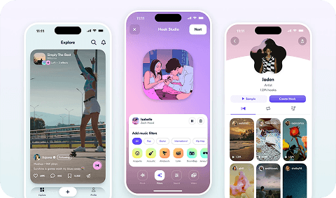 Social Music App Hook Secures $3M in Additional Funding from Investors Including Kygo’s Palm Tree Crew, Khosla Ventures and Imaginary Ventures